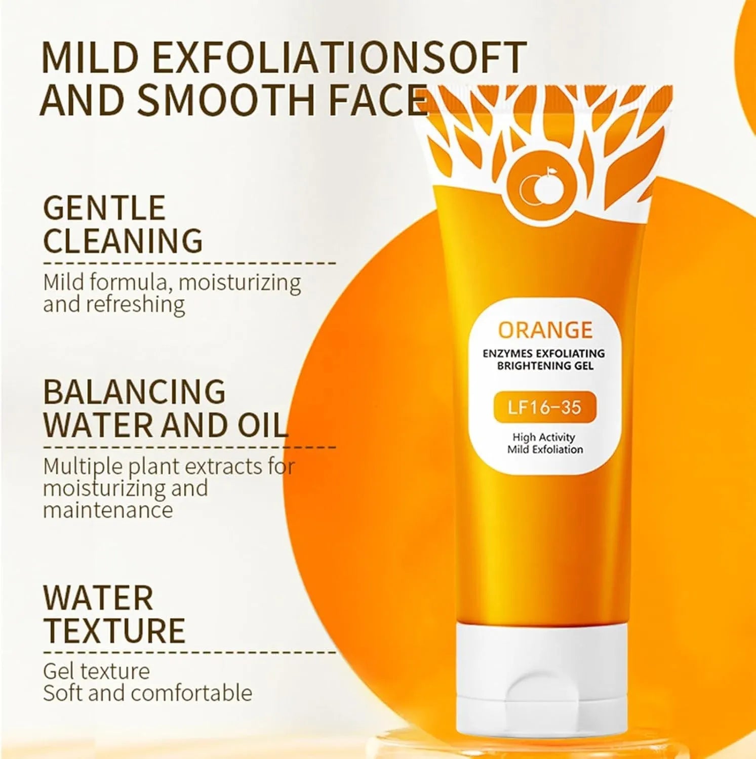 Orange Enzymes Exfoliating Brightening Gel