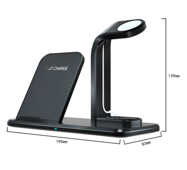 Fast Wireless Charging Stand – 10W Qi Charger