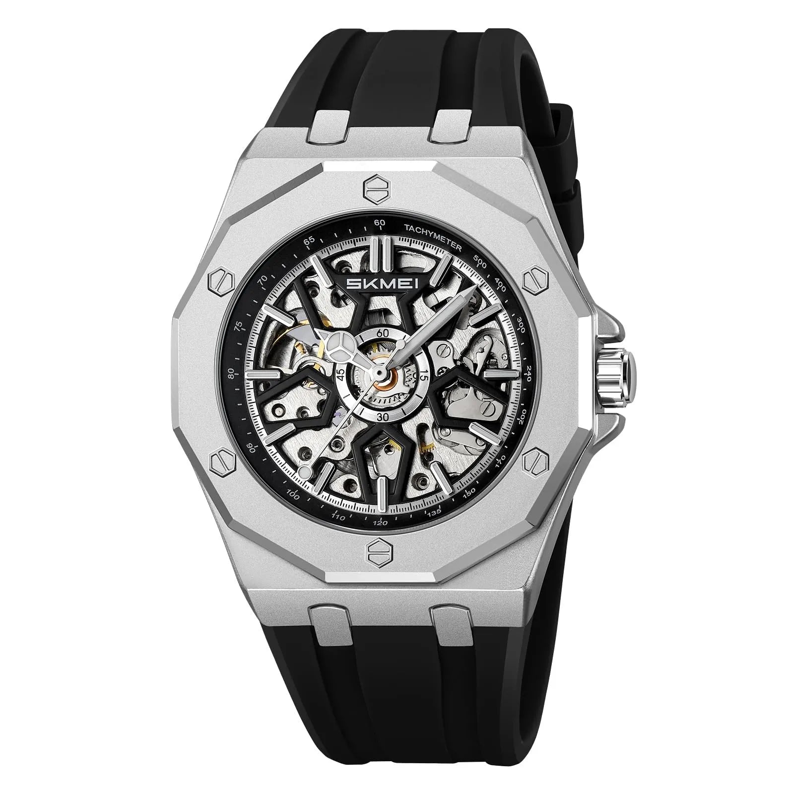 SKMEI M036 Automatic Skeleton Watch – Bold Sports Design